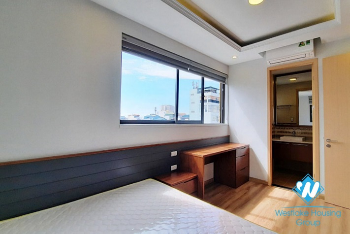 Comfortable one-bedroom apartment for rent in the center of Hai Ba Trung district near Vincom Ba Trieu